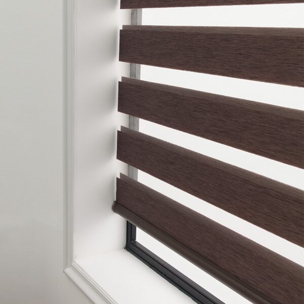 Soft Gauze Curtain Semi-Shading Rolling Curtain Roll-Up Curtain Electric Zebra Curtain - Image 6
