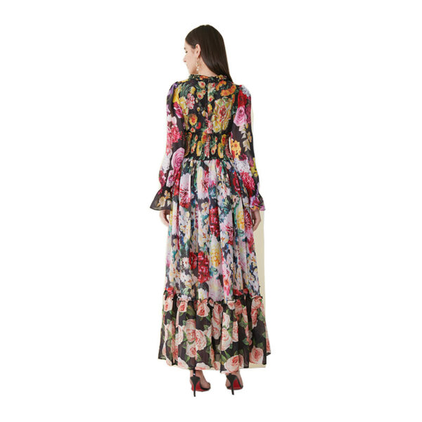 Printed dress maxi - Image 2