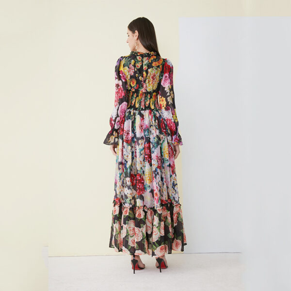 Printed dress maxi - Image 6