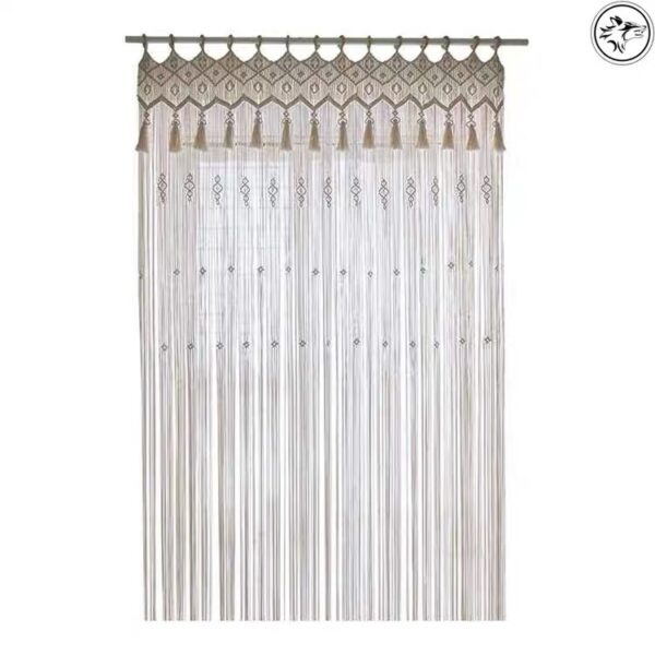 Bohemian Hand-Woven Tapestry Curtain Partition Bohemian Wedding Background Hanging Curtain Curtain Decoration - Image 5