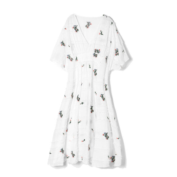 Maternity Dress Summer Dress Fashion New Maternity Dress - Image 3