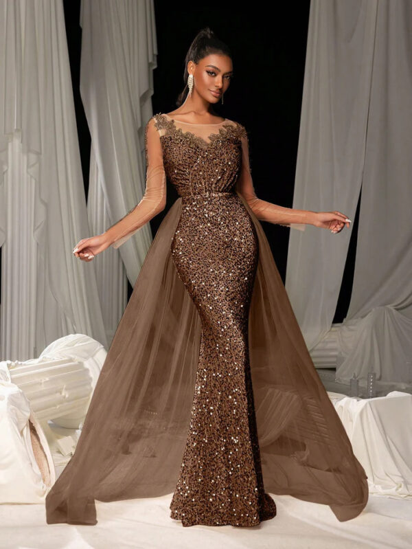 Women's Dance Lace Party Evening Dress - Image 6