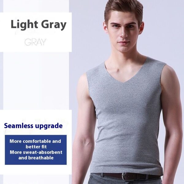 Vest Men's Sports Quick-drying Sleeveless Waistcoat - Image 5