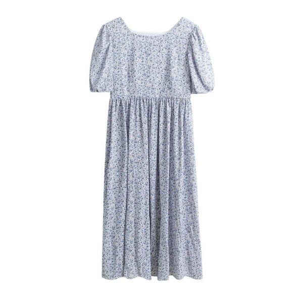 Retro floral summer dress - Image 3