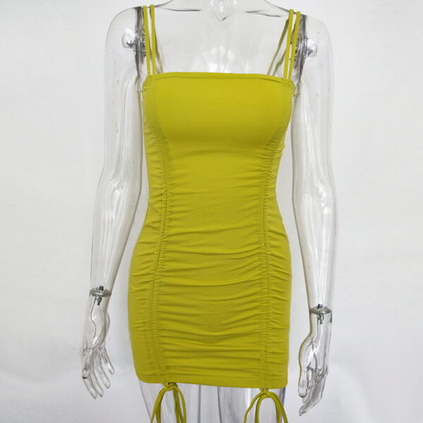 Articat Spaghetti Strap Sexy Backless Women Summer Dress Strapless Bodycon Bandage Party Dresses Vestidos Club Mini Dress - Image 10