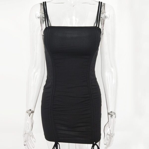 Articat Spaghetti Strap Sexy Backless Women Summer Dress Strapless Bodycon Bandage Party Dresses Vestidos Club Mini Dress - Image 7