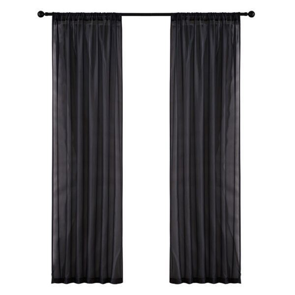 Modern And Simple Pure Color Cotton And Linen Window Screen - Image 8