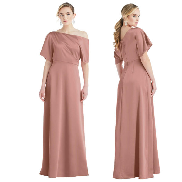 Bridesmaid Dress Dress Summer Satin Haute - Image 6