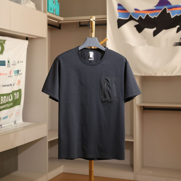New Men's Sports Short-sleeved T-shirt - Image 8