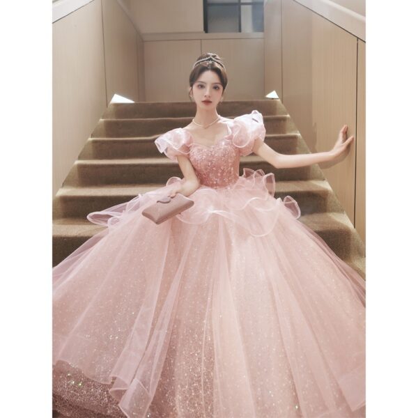 Evening Dress Women's Banquet Ceremony Exam Super Fairy Princess - Image 9