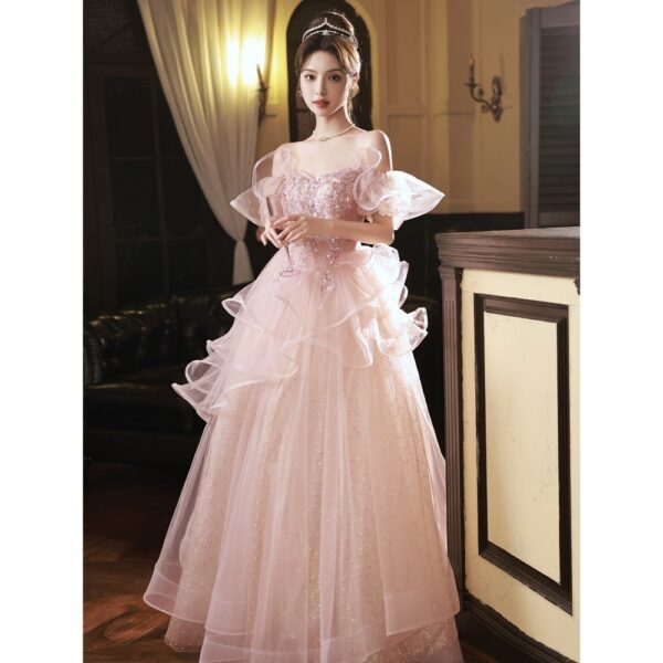 Evening Dress Women's Banquet Ceremony Exam Super Fairy Princess - Image 5