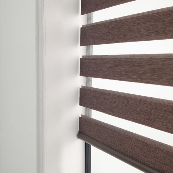 Soft Gauze Curtain Semi-Shading Rolling Curtain Roll-Up Curtain Electric Zebra Curtain - Image 9