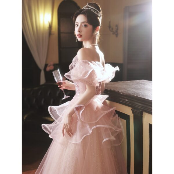 Evening Dress Women's Banquet Ceremony Exam Super Fairy Princess - Image 7