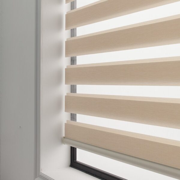 Soft Gauze Curtain Semi-Shading Rolling Curtain Roll-Up Curtain Electric Zebra Curtain - Image 2