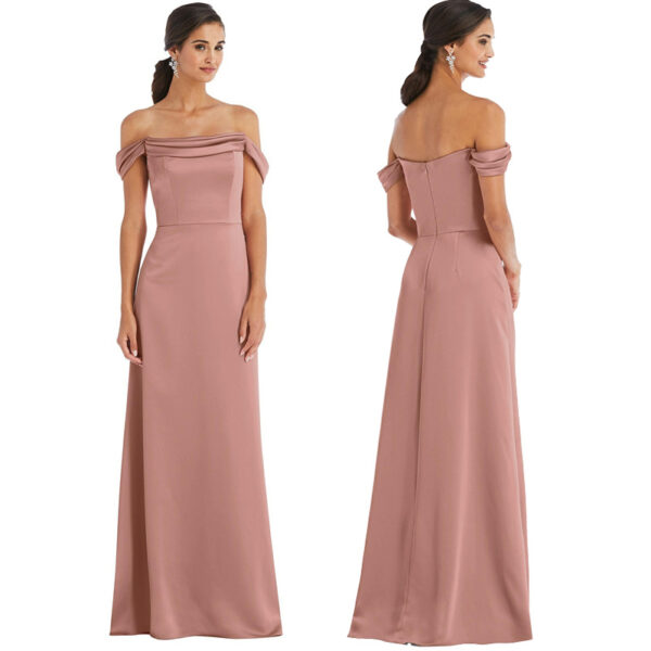 Bridesmaid Dress Dress Summer Satin Haute - Image 2