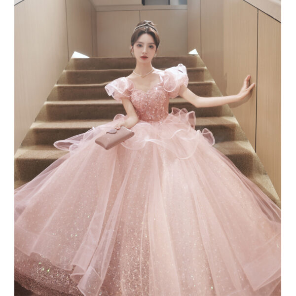 Evening Dress Women's Banquet Ceremony Exam Super Fairy Princess - Image 3