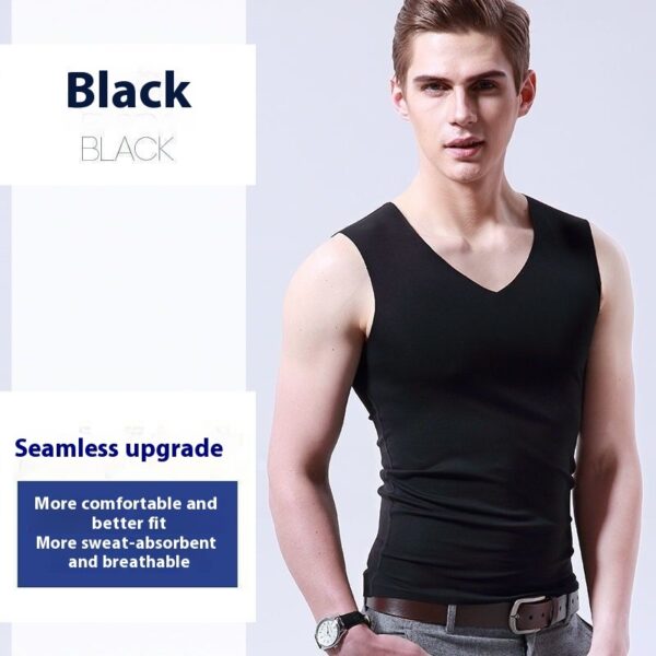 Vest Men's Sports Quick-drying Sleeveless Waistcoat - Image 4