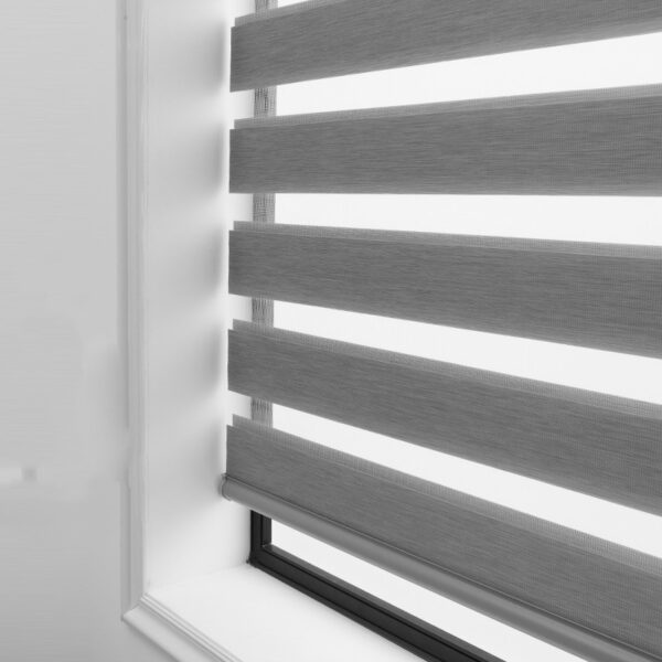 Soft Gauze Curtain Semi-Shading Rolling Curtain Roll-Up Curtain Electric Zebra Curtain - Image 4